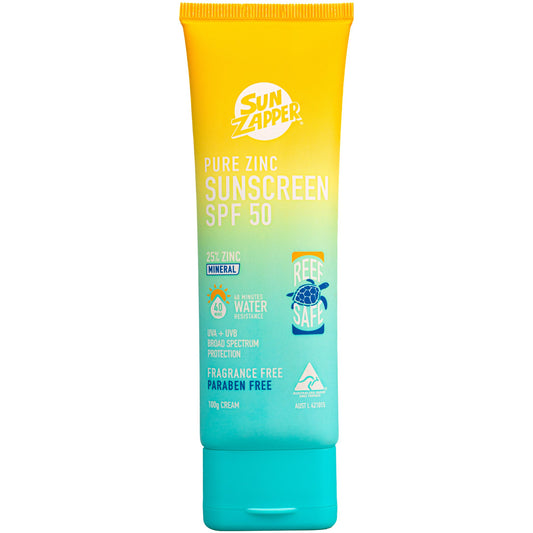 Pure Zinc Sunscreen Cream 100g SPF 50
