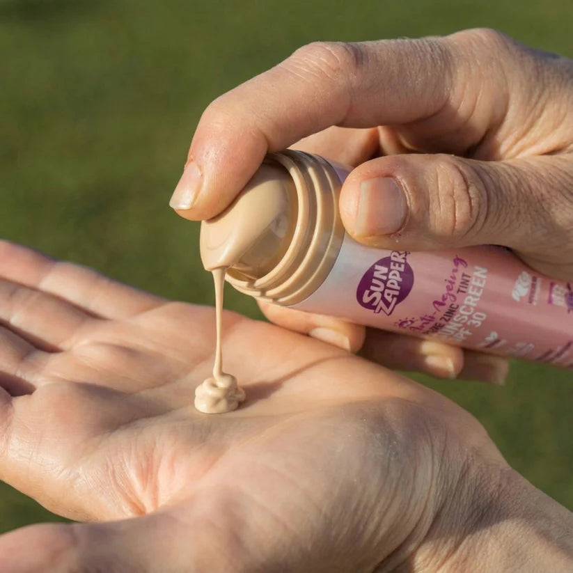 Pure Zinc Anti Ageing Mineral Sunscreen SPF 30 Tinted Sun Cream