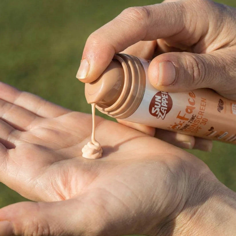 Pure Mineral Face Sunscreen SPF 30 Tinted Face Sun Cream