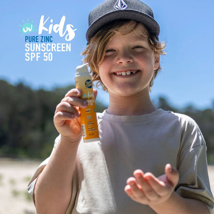 Pure Zinc Kids Mineral Sunscreen SPF 50 Natural Kids Sun Cream
