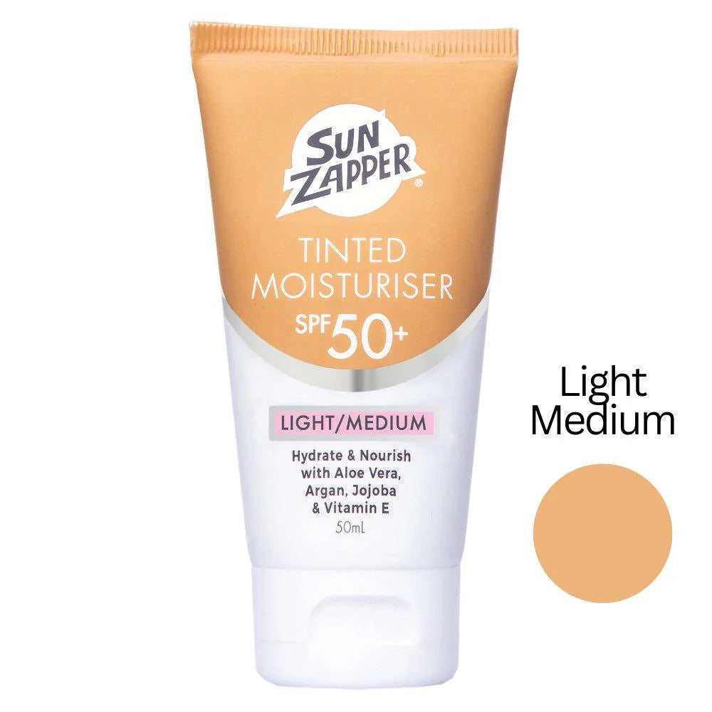 Crème hydratante teintée SPF 50+
